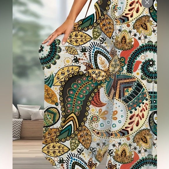 Boho wid leg pants - Picture 4 of 5